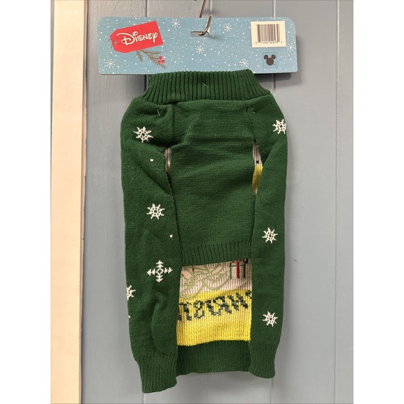 Disney Kermit The Frog Pet Sweater Green Christmas Halloween Cat Dog Costume L - Picture 4 of 5